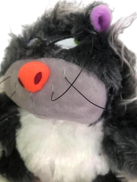 Pelucia lucifer gato desenho cinderella 28cm Imagem de Pelucia lucifer gato desenho cinderella 28cm