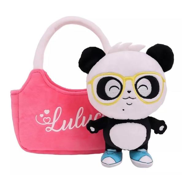 Pelúcia Luluca Panda Na Bolsinha De Óculos Fun Divirta-Se Óc Imagem de Pelúcia Luluca Panda Na Bolsinha De Óculos Fun Divirta-Se Óc