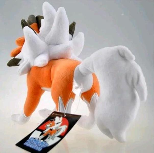 Imagem de Pelúcia Lycanroc Dusk Pokemon 25cm - Antialérgico