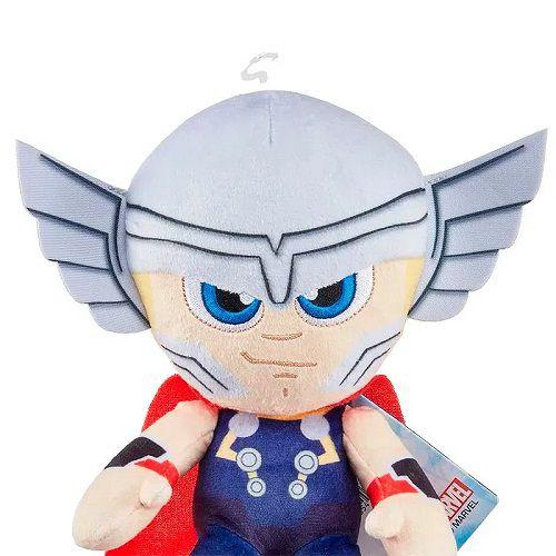 Imagem de Pelúcia Marvel Thor 24CM - Vingadores - Disney - Mattel - GYT40