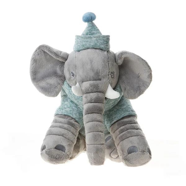 Pelúcia Metoo Elefante Buguinha Boy 34cm Imagem de Pelúcia Metoo Elefante Buguinha Boy 34cm
