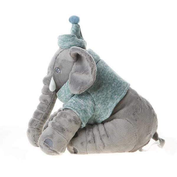 Pelúcia Metoo Elefante Buguinha Boy 34cm Imagem de Pelúcia Metoo Elefante Buguinha Boy 34cm