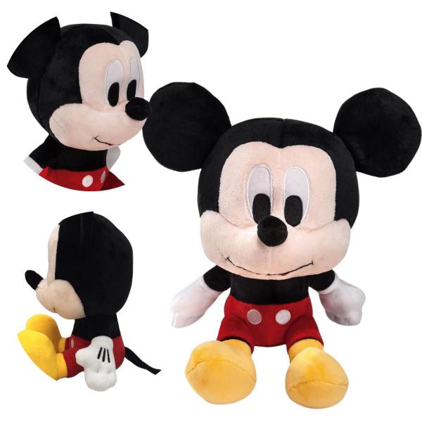 Pelúcia Mickey Mouse Big Head Disney 25cm Fun F00019 - Fun Divirta-se Imagem de Pelúcia Mickey Mouse Big Head Disney 25cm Fun F00019