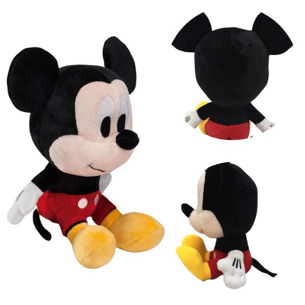 Pelúcia Mickey Mouse Big Head Disney 25cm Fun F00019 - Fun Divirta-se Imagem de Pelúcia Mickey Mouse Big Head Disney 25cm Fun F00019