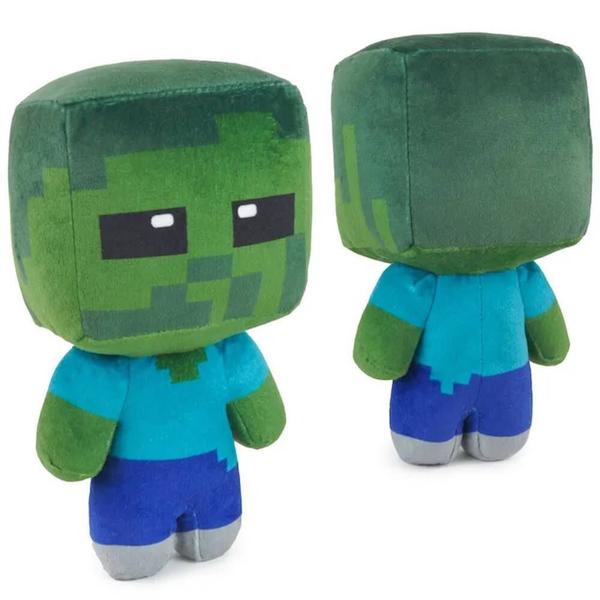 Imagem de Pelucia minecraft zombie 18cm estrela