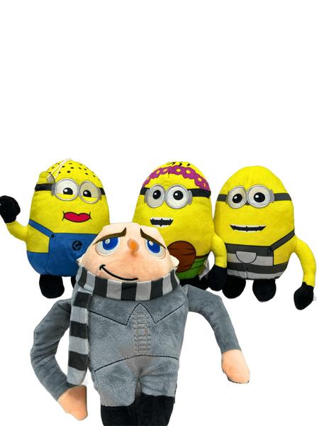 Imagem de Pelúcia Minions e Gru Filme Meu Malvado Favorito 25cm