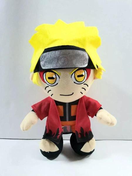 Imagem de Pelúcia Naruto Uzumaki Com Bandana 25cm