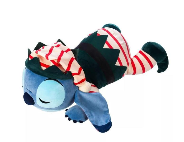 Imagem de Pelúcia oficial da Disney Store Cuddleez Stitch Elf 63 cm