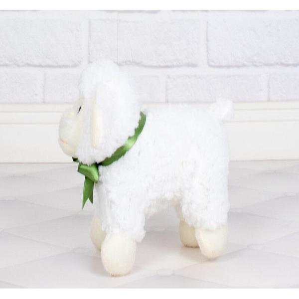 Imagem de Pelucia ovelha dolly 15 cm - detalhe laço 