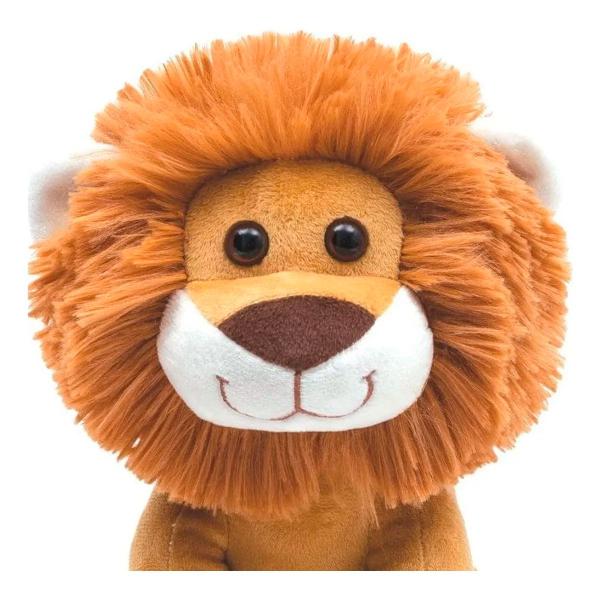 Pelucia Para Bebê Meu Leaozinho Caramelo Antialergico 25cm - Buba Imagem de Pelucia Para Bebê Meu Leaozinho Caramelo Antialergico 25cm - Buba