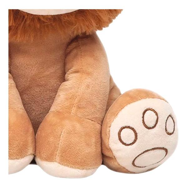 Pelucia Para Bebê Meu Leaozinho Caramelo Antialergico 25cm - Buba Imagem de Pelucia Para Bebê Meu Leaozinho Caramelo Antialergico 25cm - Buba