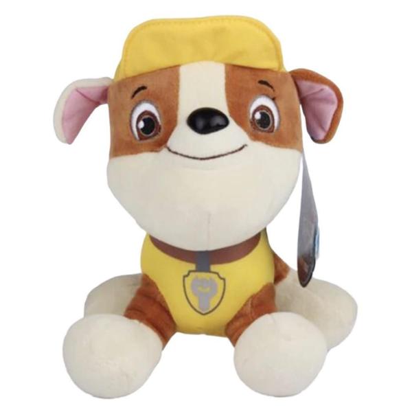 Imagem de Pelúcia Patrulha Canina Rubble 20 Cm Ryder Chase Paw Patrol