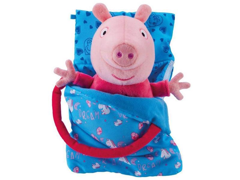 Imagem de Pelúcia Peppa Pig Emite Som e Luz - Sunny Brinquedos