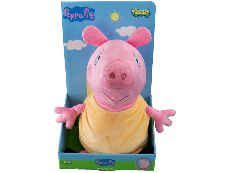 Pelúcia Peppa Pig Mamãe Sunny Brinquedos Imagem de Pelúcia Peppa Pig Mamãe Sunny Brinquedos