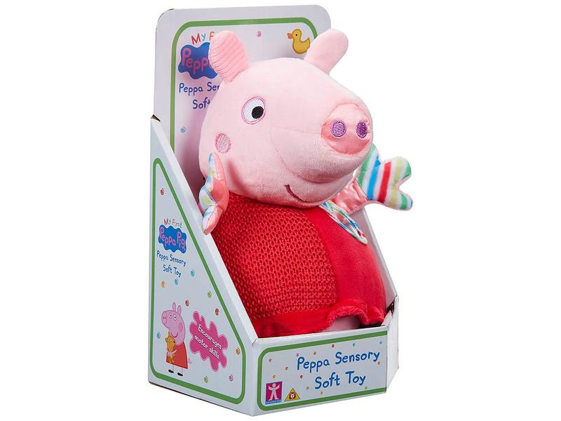 Imagem de Pelúcia Peppa Pig Minha Primeira Pelúcia Sensorial