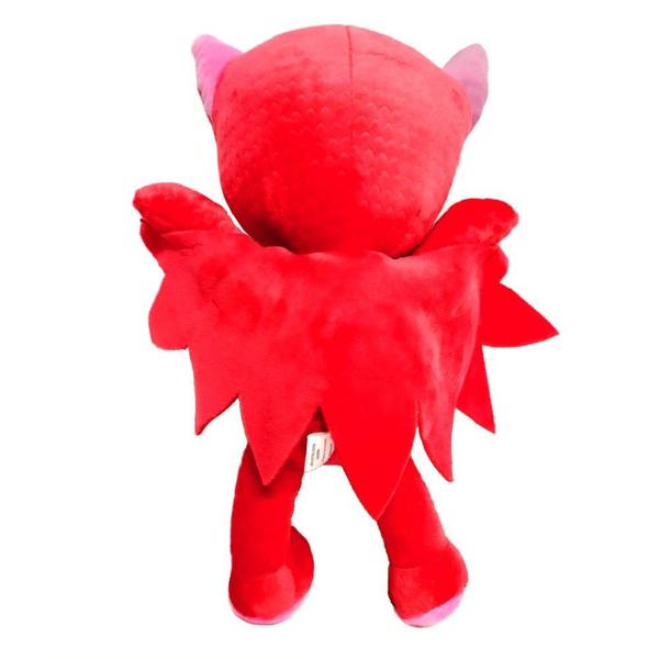 Imagem de Pelúcia Pj Masks 30cm Lagartixo Corujita Menino Gato Multikids - 1 Unidade