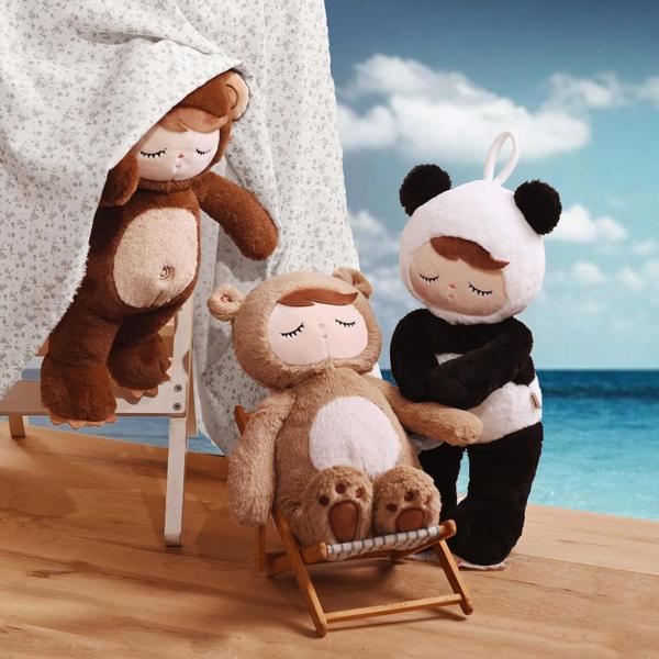 Pelúcia plush animal series macaquinho paçoca - metoo Imagem de Pelúcia plush animal series macaquinho paçoca - metoo