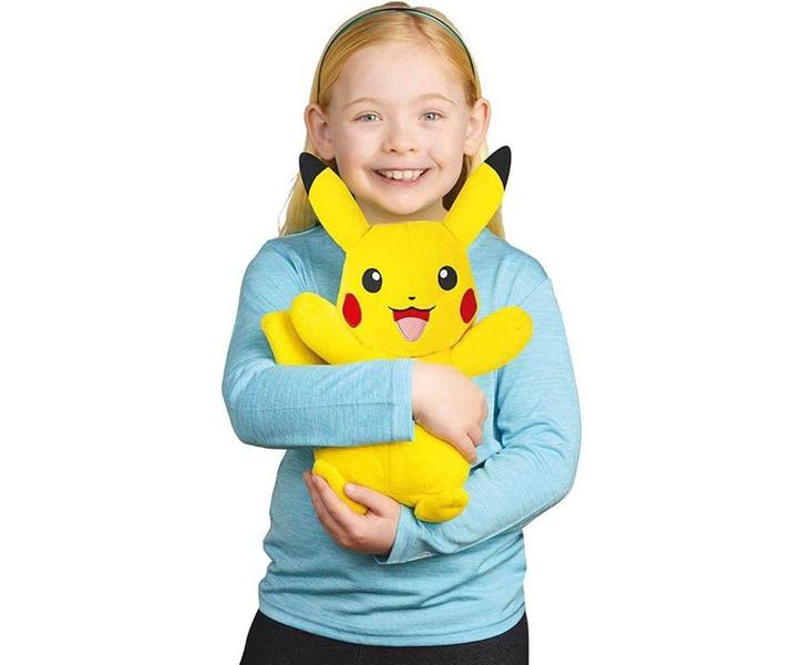 Imagem de Pelúcia Pokémon Pikachu Luz E Som 30Cm - Sunny