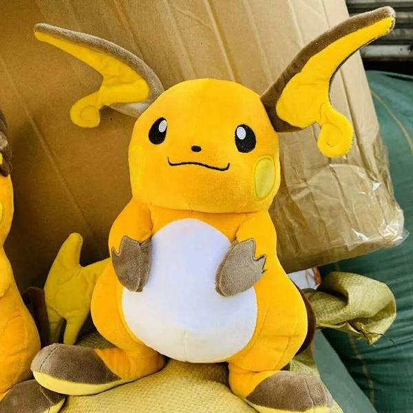 Imagem de Pelucia pokemon raichu boneco 30cm