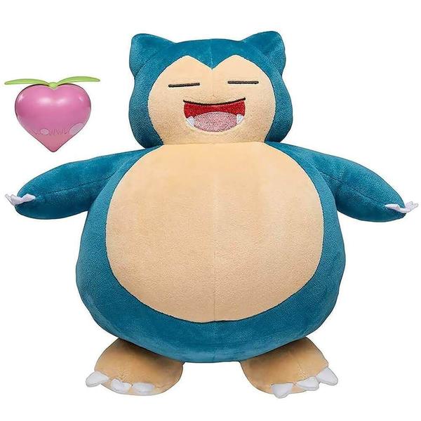 Imagem de Pelucia pokemon snorlax 25cm com som