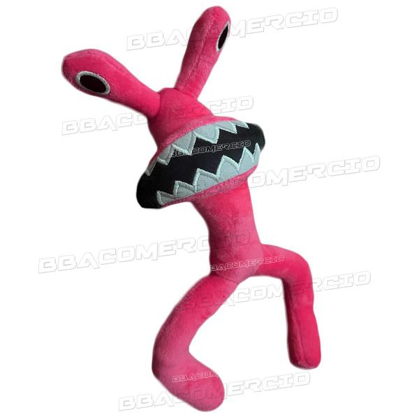 Imagem de Pelúcia Rainbow Friends Roblox Boneco Monstro Rosa Pink 27cm