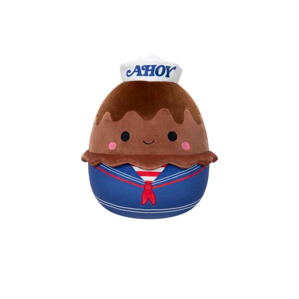 Pelúcia Sorvete Chocolate Stranger Things 20cm Squishmallows Imagem de Pelúcia Sorvete Chocolate Stranger Things 20cm Squishmallows