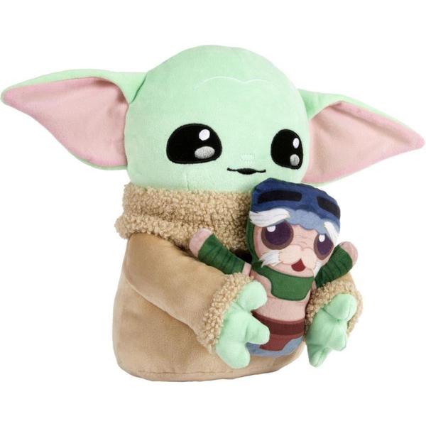 Imagem de Pelucia star wars grogu bebe mau 27cm - MATTEL