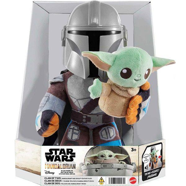 Imagem de Pelucia STAR WARS Mandalorian e Grogu HPC19 Mattel