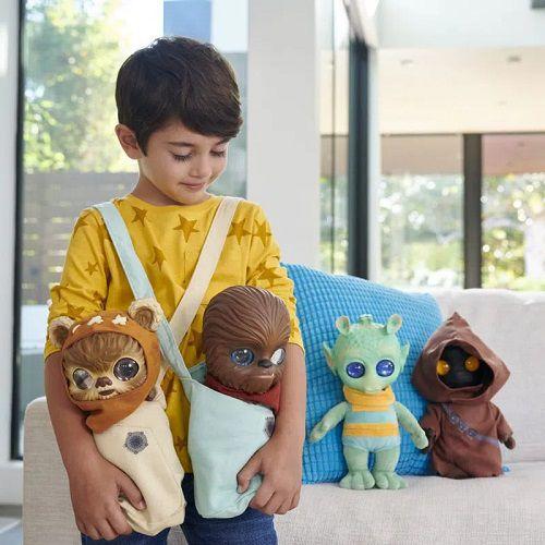 Imagem de Pelúcia Star Wars Wookie Amigos Galacticos Com Bolsa de Transporte - Chewbacca - Mattel - GYT68