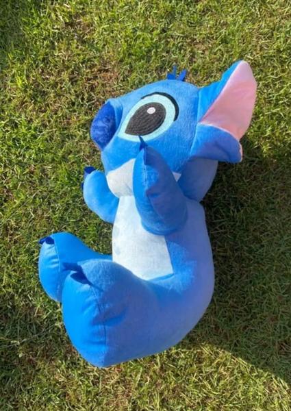 Pelúcia Stitch Grande 45 cm fofo Natal criança - antialérgico - JT Babys Imagem de Pelúcia Stitch Grande 45 cm fofo Natal criança - antialérgico