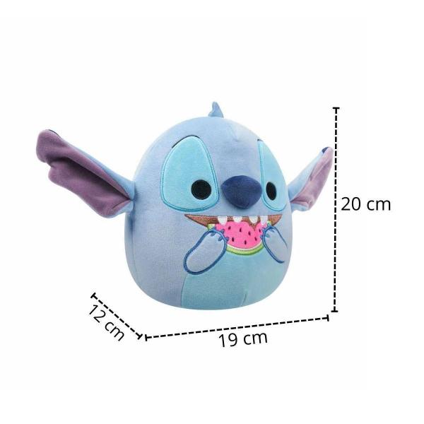 Imagem de Pelúcia Stitch Squishmallows Melancia 20Cm Azul Plush Sunny