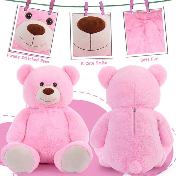 Imagem de Pelúcia Stuffed Animal Toys Studio Teddy Bear de 130 cm para crianças