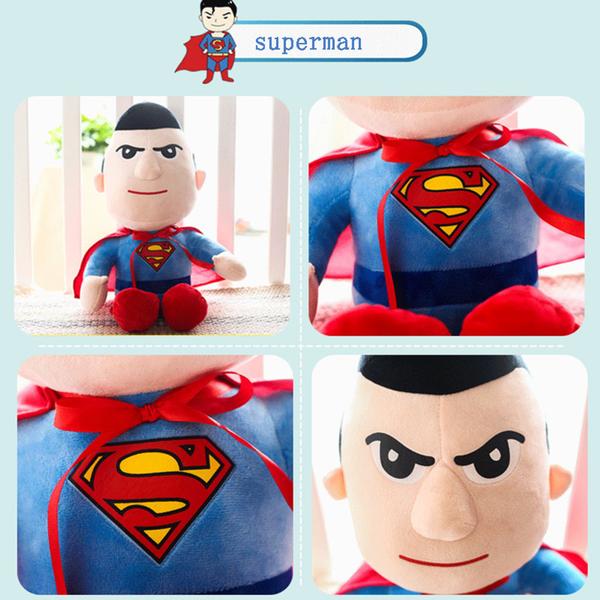 Imagem de Pelúcia Super Man Liga Da Justiça 32 Cm Pronta Entrega