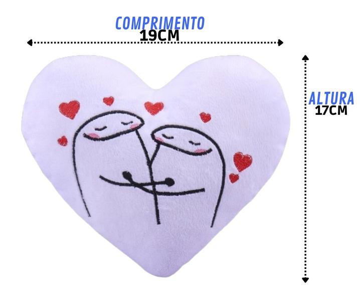 Imagem de Pelúcia Wu Love Flork Branco Amor Pp