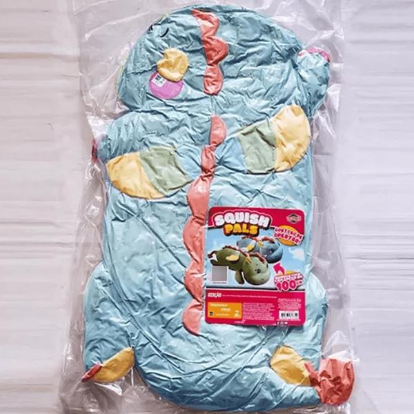 Pelúcias Dragão Verde e Azul Squish Pals Deluxe 100cm Toyng Imagem de Pelúcias Dragão Verde e Azul Squish Pals Deluxe 100cm Toyng