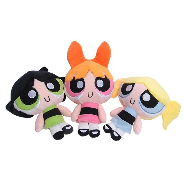 Imagem de Pelucias meninas super poderosas powerpuff girls bonecas trio 20cm