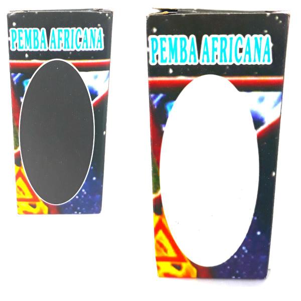 Imagem de Pemba Africana Preta e Branca Kit Ritual Magia Ponto Riscado