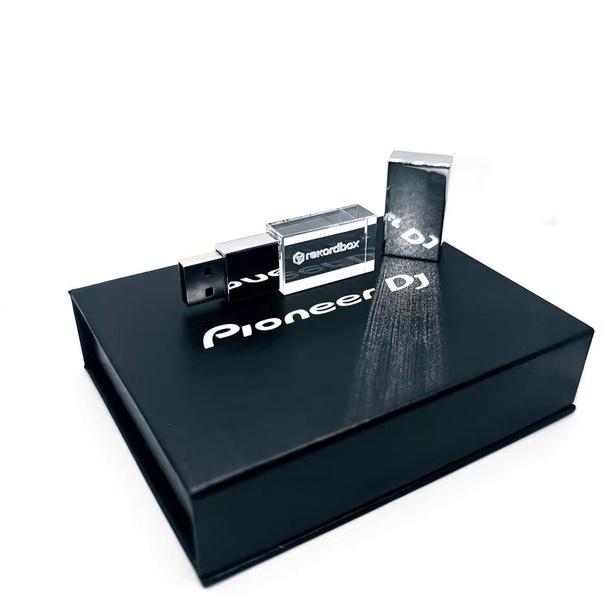 Imagem de Pen Drive 128GB Pioneer D J Rekordbox Crystal com luz LED USB 3.0 Alta Velocidade