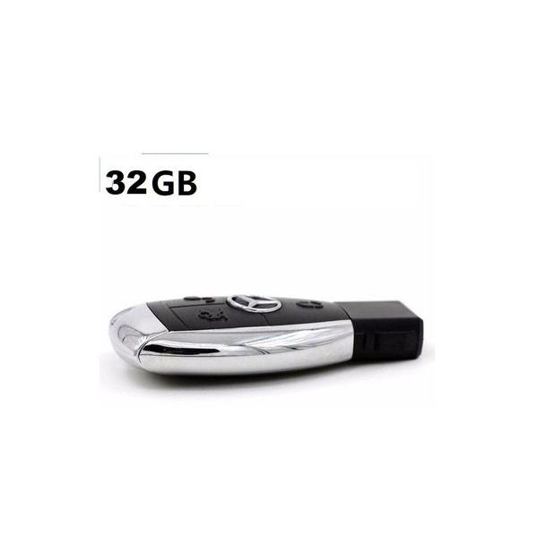 Imagem de Pen Drive 32gb Estilizado Chave Mercedes Benz MB USB 2.0 com Caixa Estilizada