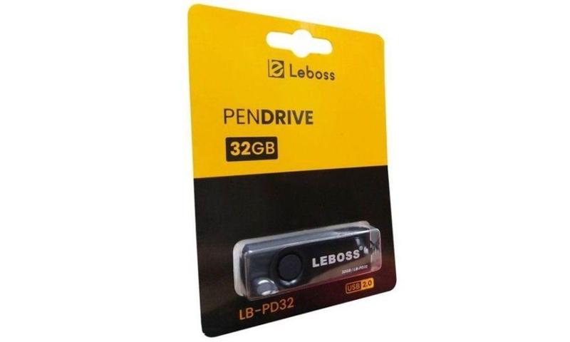 Imagem de Pen Drive 32GB Knup Leboss LB-U02 KP-U2 LB-PD32