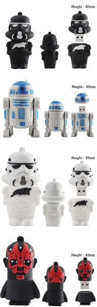 Imagem de Pen Drive 32gb Personalizado Star Wars Guerra Nas Estrelas