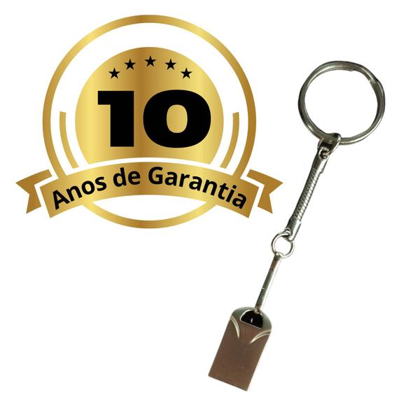 Imagem de Pen Drive 64GB 2.0 com Chaveiro Metal Kingdrive com Garantia