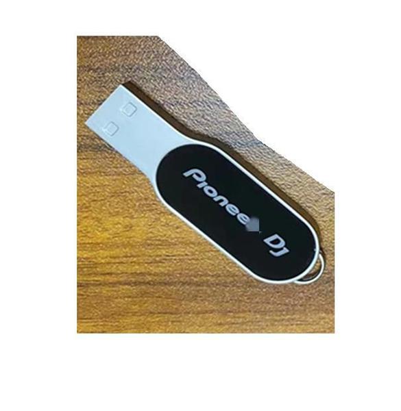 Imagem de Pen Drive 64gb Cristal Diodo Pioneer Dj Flash Usb 2.0