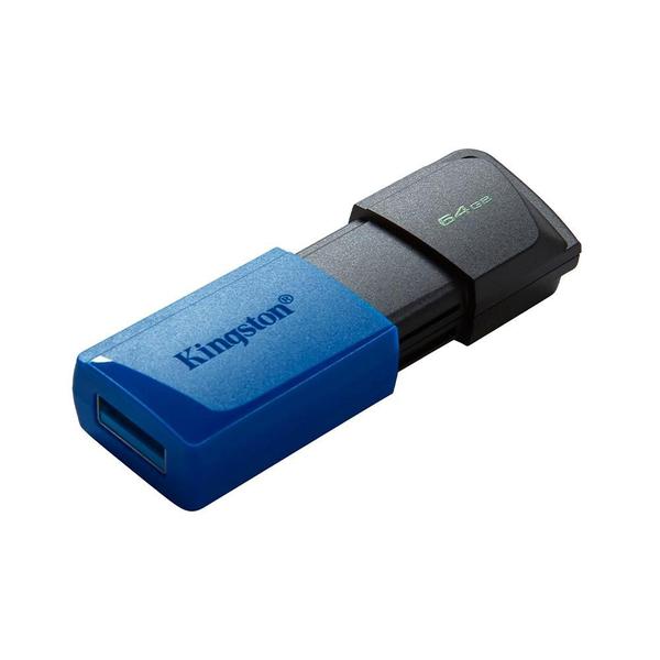 Imagem de Pen Drive 64GB Kingston Data Traveler Exodia M, USB 3.2, Preto e Azul - DTXM/64GB