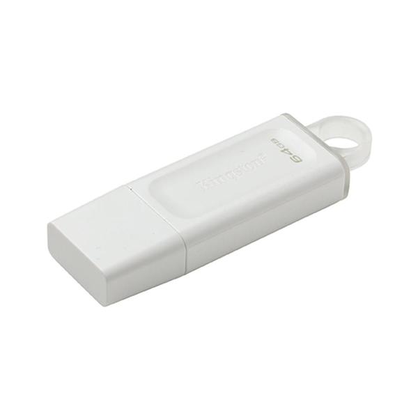 Imagem de Pen Drive 64GB Kingston DataTraveler Exodia, USB 3.2, Branco - KC-U2G64-5R