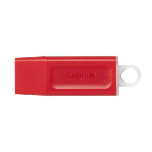 Imagem de Pen drive 64gb kingston datatraveler exodia usb 3.2 - vermelho