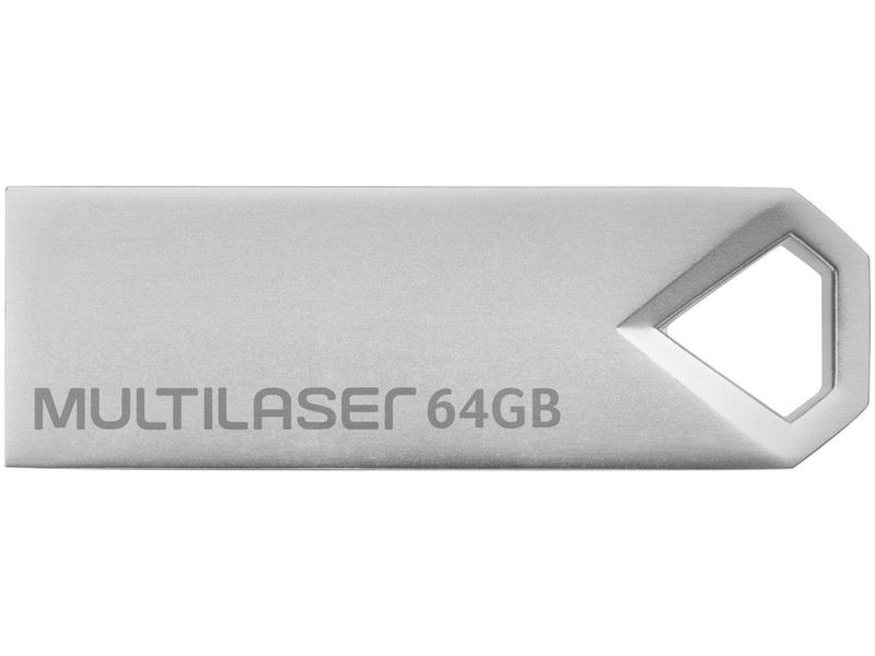 Imagem de Pen Drive 64GB Multilaser PD852 - USB 2.0