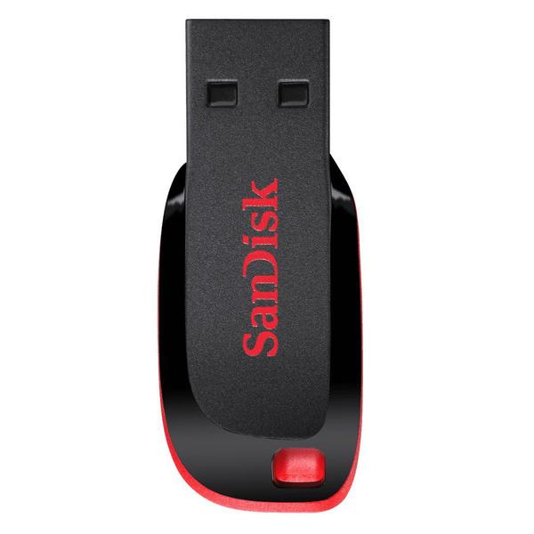 Imagem de Pen Drive 64GB USB 2.0 SanDisk Cruzer Blade SDCZ50-064G-B35