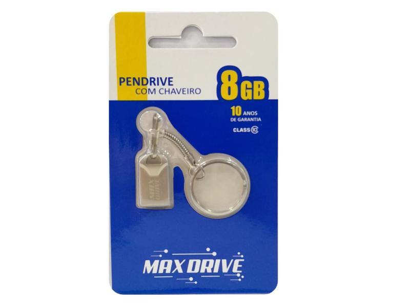 Imagem de Pen drive 8GB chaveiro mini Max drive