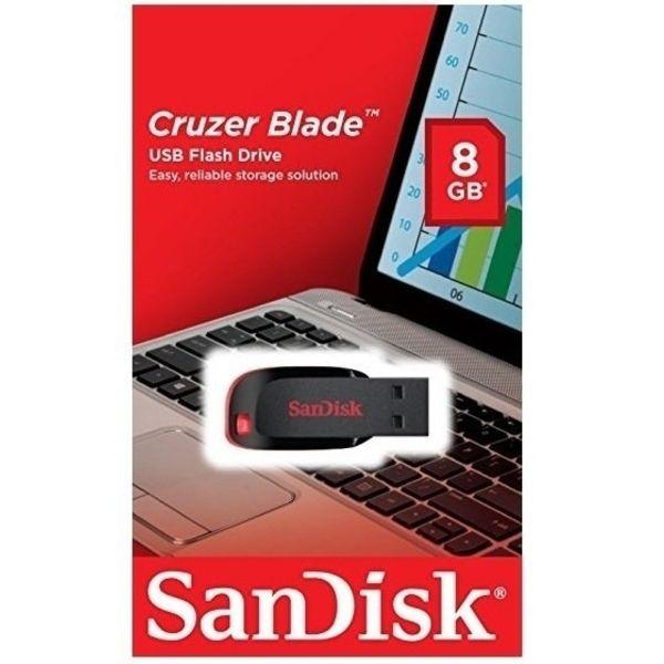 Imagem de Pen Drive 8GB Sandisk Z50 Cruzer Blade